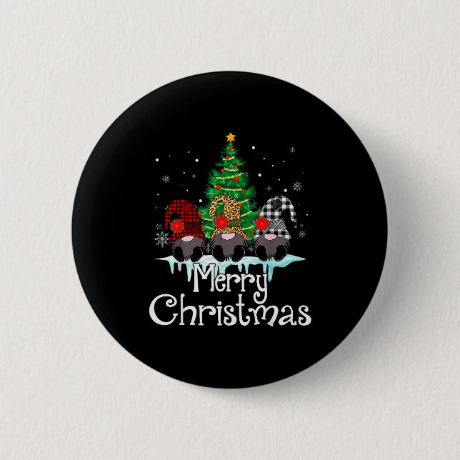 Merry Christmas Funny Family Matching Xmas New Yea 6 Cm Round Badge (Front)