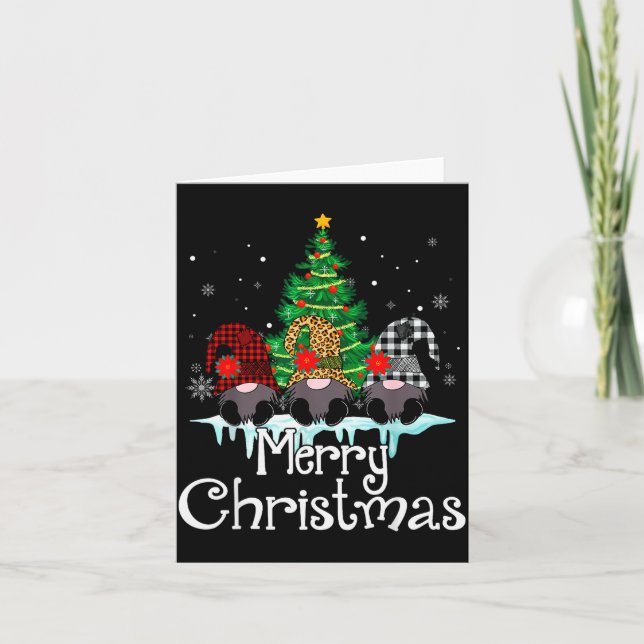 Merry Christmas Funny Family Matching Xmas New Yea Card (Front)
