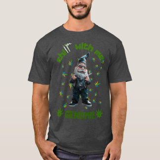 Merry Christmas Funny Gnomes stoner Gnome  T-Shirt