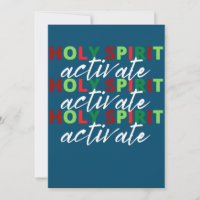 Merry Christmas Funny Holy Spirit Activate