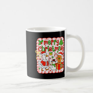 Merry Christmas Funny Merry Goosemas Christmas Sil Coffee Mug
