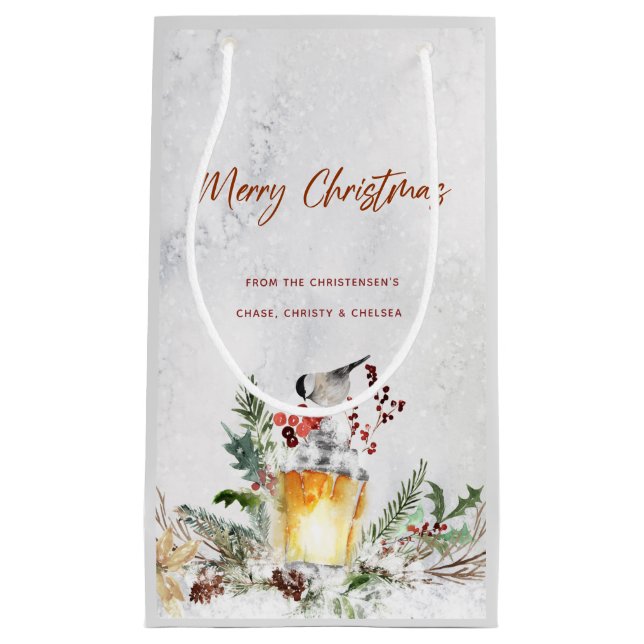 Merry Christmas Gift Bag (Front)
