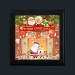 Merry Christmas Gift Box<br><div class="desc">Gift box,  with Christmas design.</div>