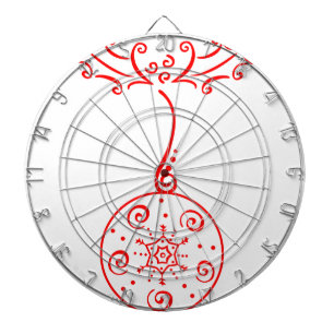 Merry Christmas gift Dartboard