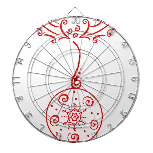 Merry Christmas gift Dartboard (Front)
