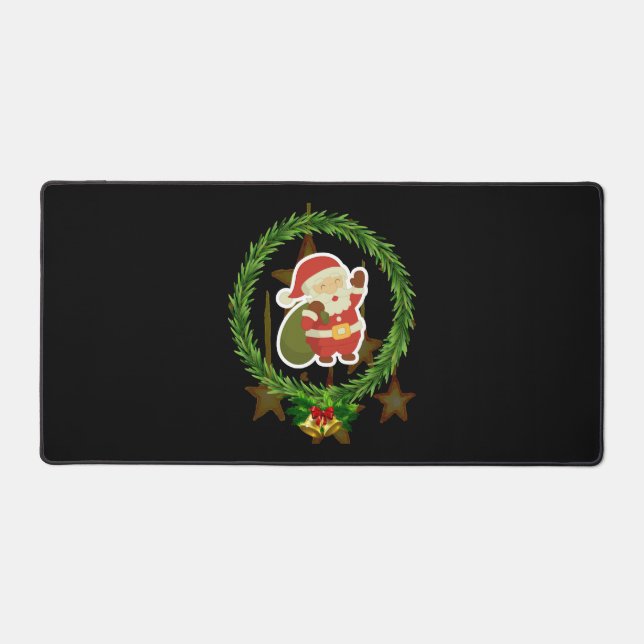 Merry Christmas  Gift for Christmas  Family   Desk Mat (Front)