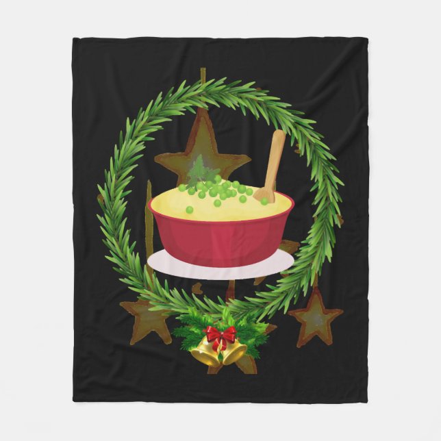Merry Christmas  Gift for Christmas  Family    Fleece Blanket (Front)
