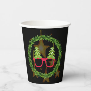 Merry Christmas Gift for Christmas Family Paper Cups