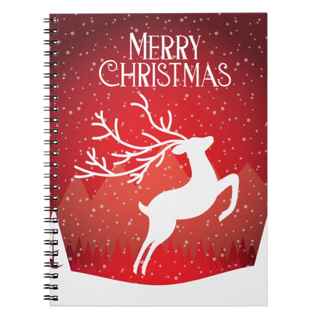 Merry Christmas Gift Notebook (Front)