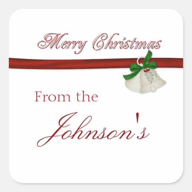 Merry Christmas Gift Tag (Front)