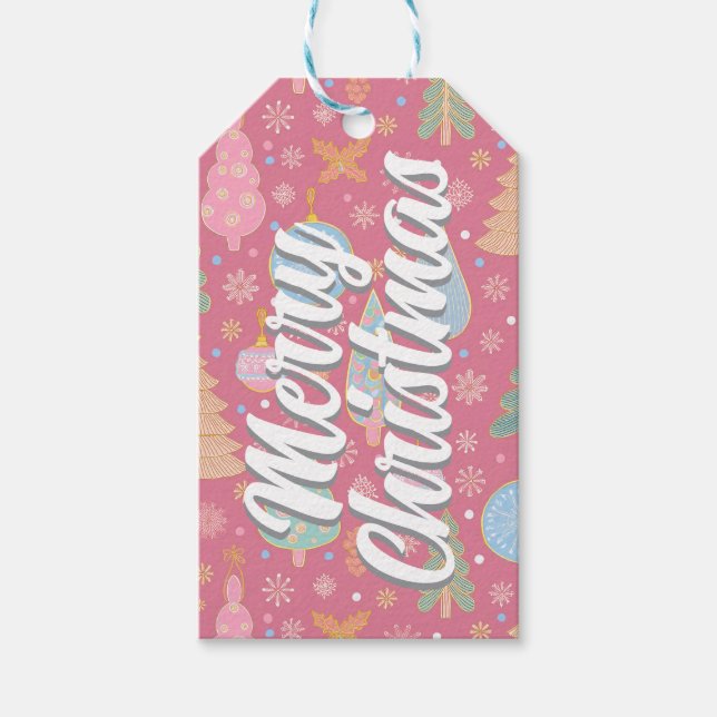Merry Christmas gift tag (Front)