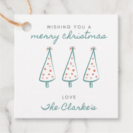 Merry Christmas Gift Tag