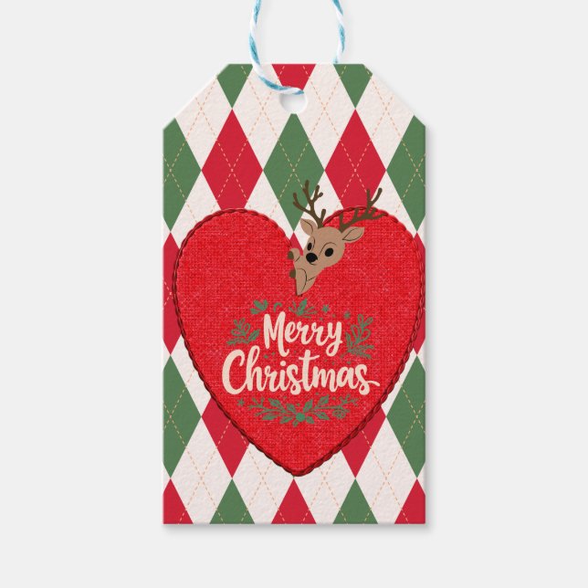 Merry Christmas Gift Tag (Front)