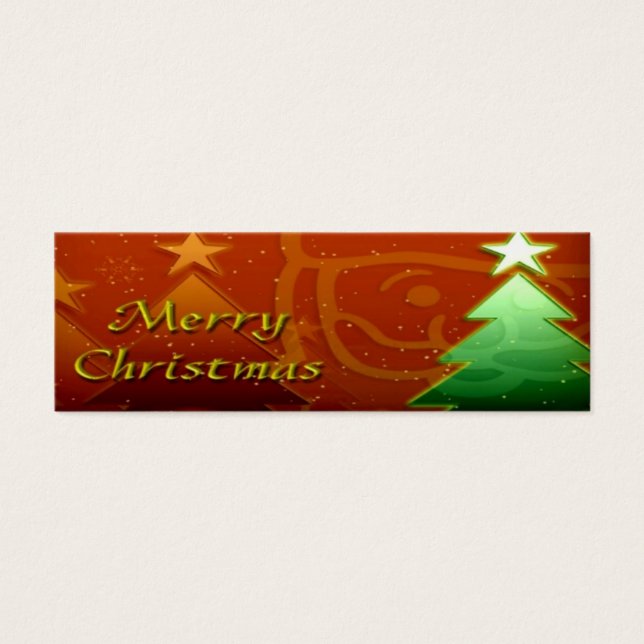 Merry Christmas Gift Tag (Front)