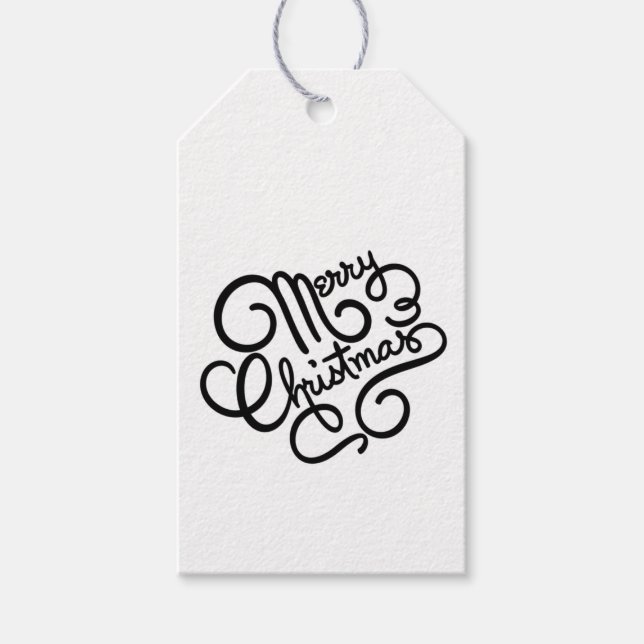 Merry Christmas Gift Tag (Front)