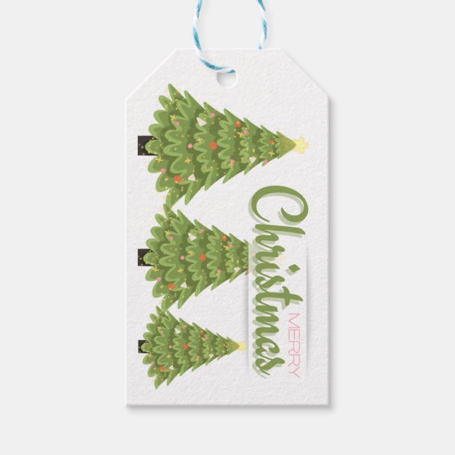 Merry christmas gift tags (Front)