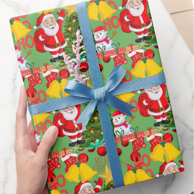 Merry christmas gift wrap (Creator Uploaded)