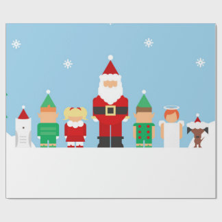 Merry Christmas Gift Wrapping Paper