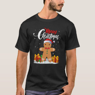 Merry Christmas Gingerbread Cookie Baking Team Xma T-Shirt