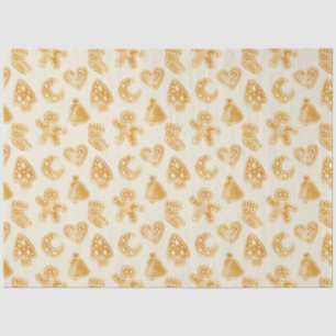 Merry Christmas Gingerbread Cookies Tissue Paper