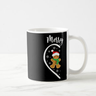 Merry Christmas Gingerbread Couple Christmas Pajam Coffee Mug
