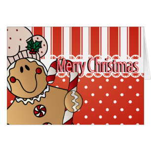 Merry Christmas Gingerbread Man