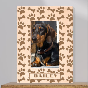 Merry Christmas Gingerbread Men Family Photo Etched Frames