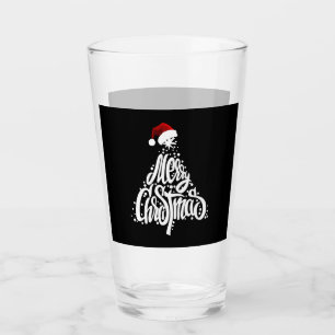 Merry Christmas                              Glass