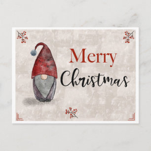 Merry Christmas Gnome Card