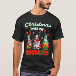 Merry Christmas Gnome Christmas with my Gnomies T-Shirt