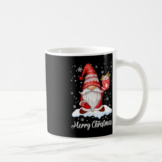Merry Christmas Gnome Coffee Family Matching  Coffee Mug (Right)