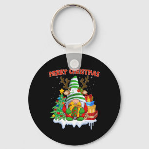 Merry Christmas Gnome Family Christmas For Women M Key Ring