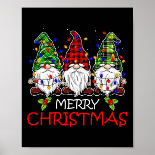 Merry Christmas Gnome Family Christmas for Women Poster
