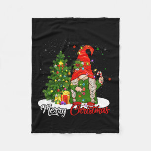 Merry Christmas Gnome Family Christmas S For Women Fleece Blanket