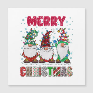 Merry Christmas Gnome Family Funny Xmas Tree