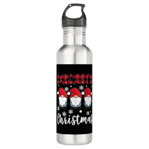 Merry Christmas Gnome Gnomes Gnomes 710 Ml Water Bottle
