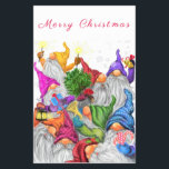 Merry Christmas Gnome Party Cartoon Drawing Funny  Flyer<br><div class="desc">Merry Christmas Gnome Party Cartoon Drawing Funny Happy Gnomes Celebration - Choose / Add Your Unique Text / Font / Colour - Make Your Special Gift - Resize and move or remove and add elements / image with customisation tool ! - Drawing and Design by MIGNED. You can also transfer...</div>