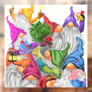 Merry Christmas Gnome Party - Fun Drawing