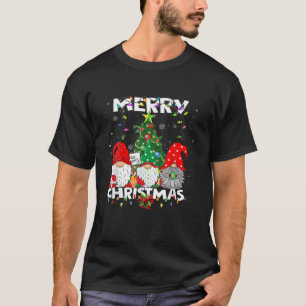 Merry Christmas Gnome Shirt Funny Family Xmas Boys