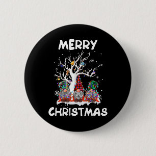 Merry Christmas Gnomes Fun Xmas Family Men Women 6 Cm Round Badge