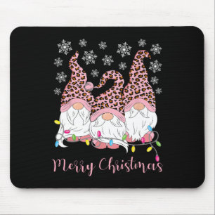 Merry Christmas Gnomes Xmas Family Gnomes Lover Me Mouse Pad
