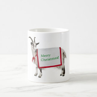 Merry Christmas Goat Mug