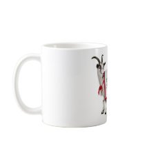 Merry Christmas Goat Mug
