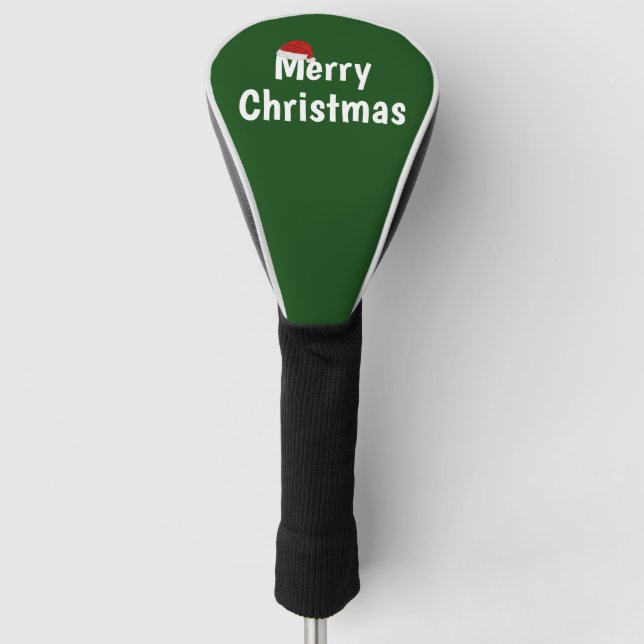 Merry Christmas Golf Head Cover (Front)