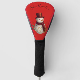 Merry Christmas Golf Head Cover - Feliz Navidad