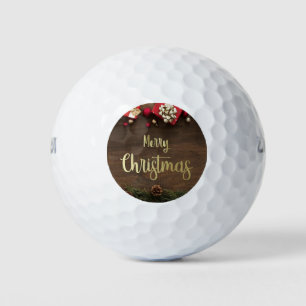 ***MERRY CHRISTMAS GOLFER*** GOLF BALL