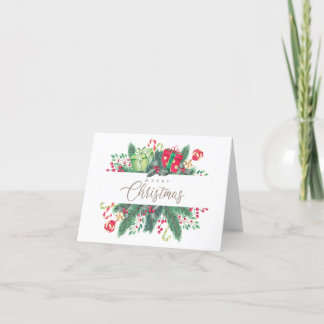 Merry Christmas Goodies Card