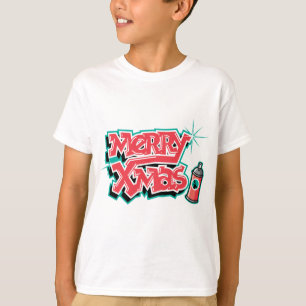 Merry Christmas Graffiti T-Shirt