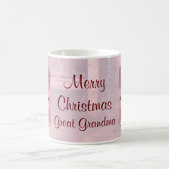 Merry Christmas Great Grandma Mug (Center)
