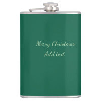 Merry Christmas green plain solo background holida